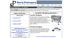 Desktop Screenshot of davispackaging.net